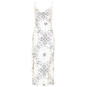 NWT Lioness Satin Walk The Line Midi Dress